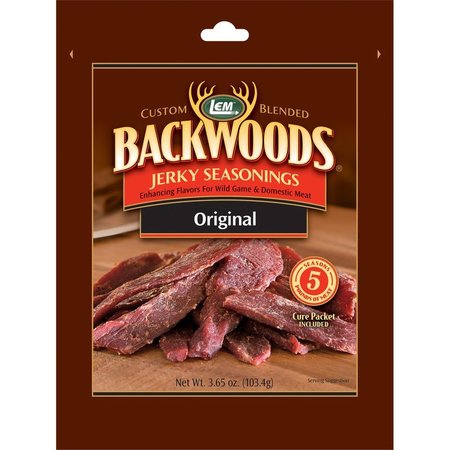 LEM Backwoods Original Jerky Seasoning 365 oz Boxed 9064